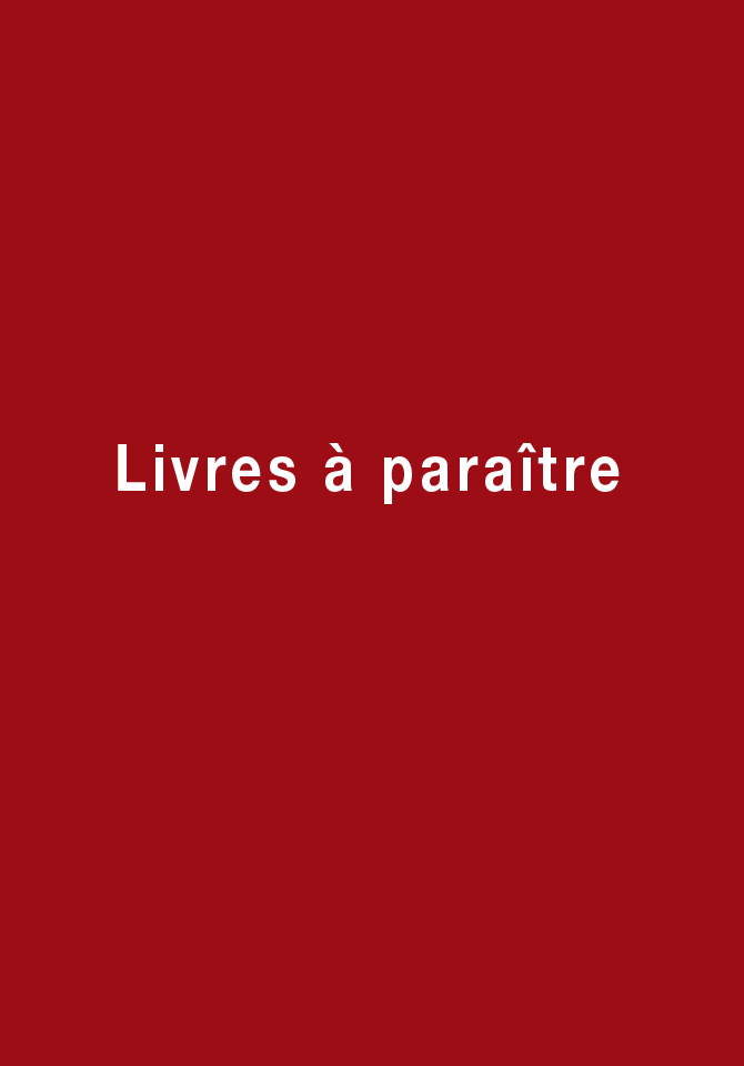 Livres à paraître